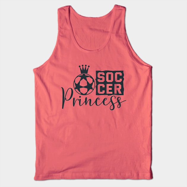 Soccer Princess Tank Top by Tribun Dash